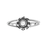 Brosche, 925 Silber, Zeeland-Knopf