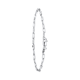 Zilveren armband closed forever 3mm