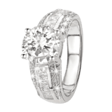 Zilveren ring met zirkonia