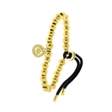 Armband von Guess, Edelstahl, vergoldet, Kordeloptik, 4G-Logo