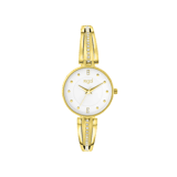 Regal Armbanduhr mit goldfarbenem Edelstahlarmband