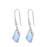 Ohrringe, 925 Silber, Kristall AB