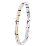 Armband, Edelstahl/vergoldet