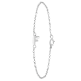 Kinderarmband aus 925 Silber, Alphabet