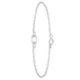 Kinderarmband aus 925 Silber, Alphabet