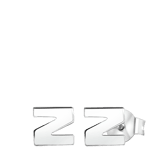 Kinderohrringe aus 925 Silber, Alphabet