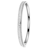Silberarmband Bangle mit Zirkonia