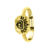 Bijoux goudkleurige ring voor dames