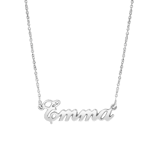 Zilveren naamketting Julia small voor dames