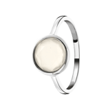 Ring aus 925 Silber, Edelstein Mondstein