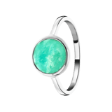 Zilveren ring Gemstone amazonite
