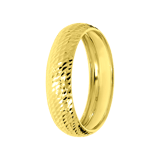 Ring, 375 Gold, schön bearbeitet