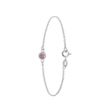 Armband, 925 Silber, Geburtsstein