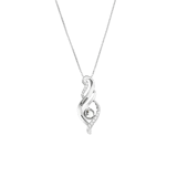 Kette, 925 Silber, Gravur, Geburtsstein
