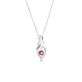 Kette, 925 Silber, Gravur, Geburtsstein