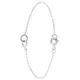 Zilveren armband rondjes