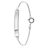 Plattenarmband, 925 Silber