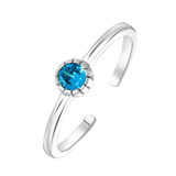 Ring, 925 Silber, Geburtsstein