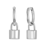Stainless steel oorbellen slotjes