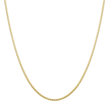 Halskette, 585 Gelbgold, venezianisches Glied, 0,55 mm