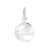 Anhänger, 925 Silber, Basketball