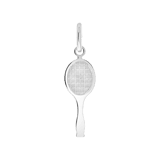 Anhänger, 925 Silber, Tennisschläger