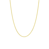  Zilveren goldplated basis ketting voor dames