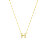 Halskette, 375 Gold, mit Buchstabenanhänger