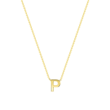 Halskette, 375 Gold, mit Buchstabenanhänger