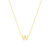 Halskette, 375 Gold, mit Buchstabenanhänger