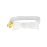 Stainless steel goldplated kinderrekarmband met hanger vlinder