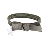 Grijze kinderrekarmband met hanger ster