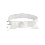 Elastisches Kinderarmband in Weiß mit Engel-Anhänger