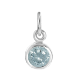 Anhänger, 925 Silber, Geburtsstein, Mix & Match