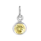 Anhänger, 925 Silber, Geburtsstein, Mix & Match