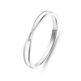 Ring, 925 Silber, Drehoptik