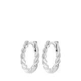 Ohrringe, 925 Silber, Drehoptik