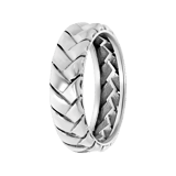 Ring, 925 Silber, Flechtoptik, Bali Treasures