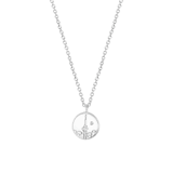 Zilveren ketting met hanger Euromast