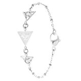 Guess-Armband, Edelstahl, Dreieck, QUEEN OF HEART