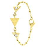 Guess-Armband, Edelstahl, vergoldet, QUEEN OF HEART