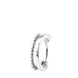 Stainless steel helixpiercing 2rij bol/glad