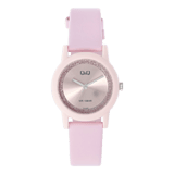 Q&Q meisjeshorloge in sieradendoosje roze