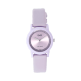 Q&Q Armbanduhr für Mädchen in Schmuckkästchen, lila