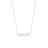 Zilveren ketting met hanger sterrenbeeld