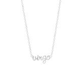 Halskette, 925 Silber, mit Sternzeichen-Anhänger
