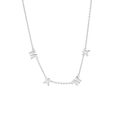 Halskette, 925 Silber, MAMA