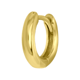 Zilveren goldplated helixpiercing 2mm voor dames