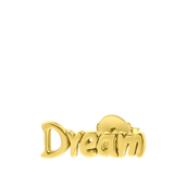 Zilveren goldplated kinderoorknoppen dream