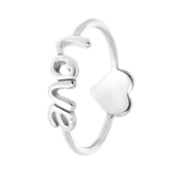 Ring, 925 Silber, Heart-Love